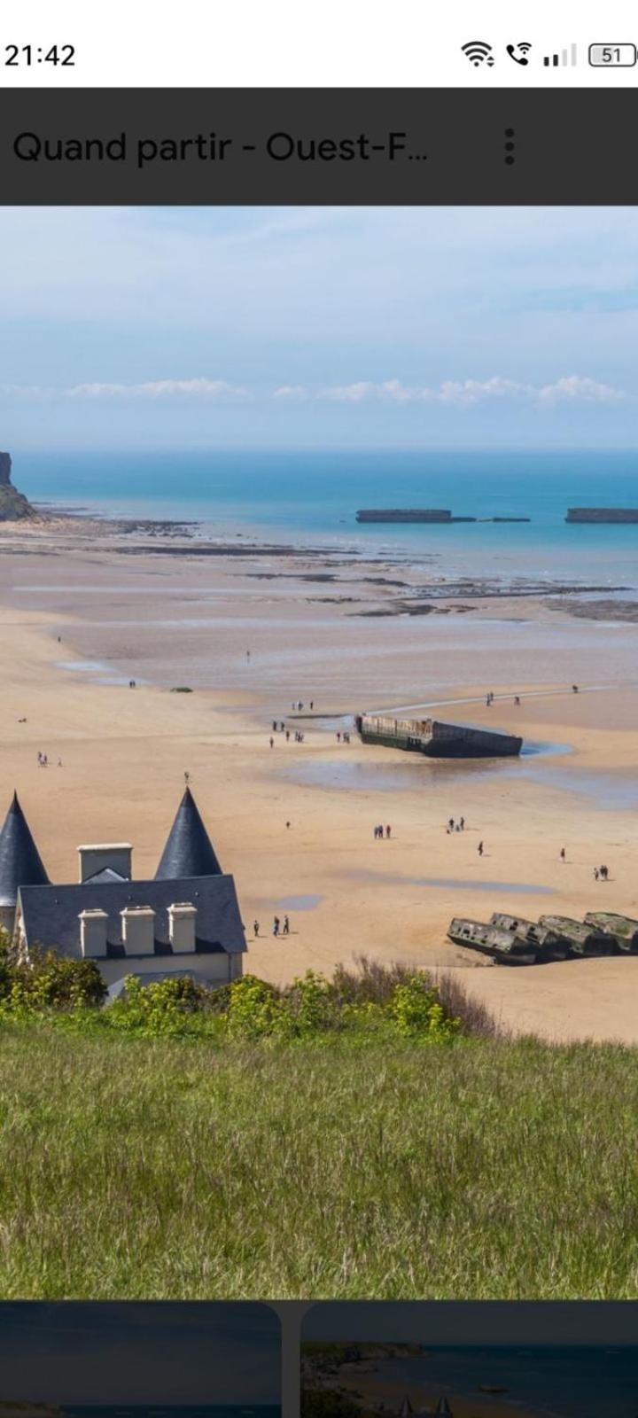Claude Et Astrid Villa Tour-en-Bessin Bagian luar foto